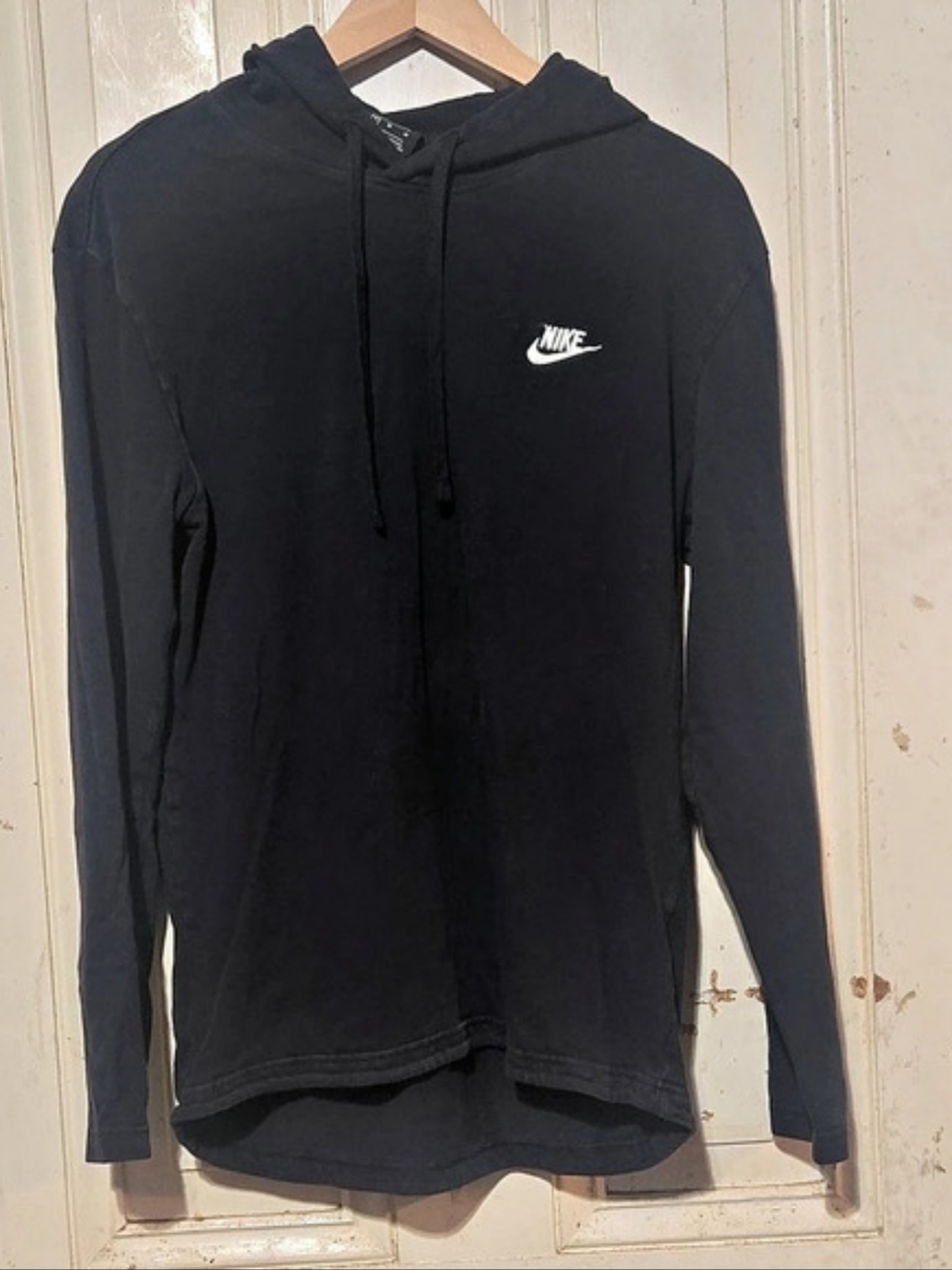 Nike Black Long Sleeve Hoodie Size Medium